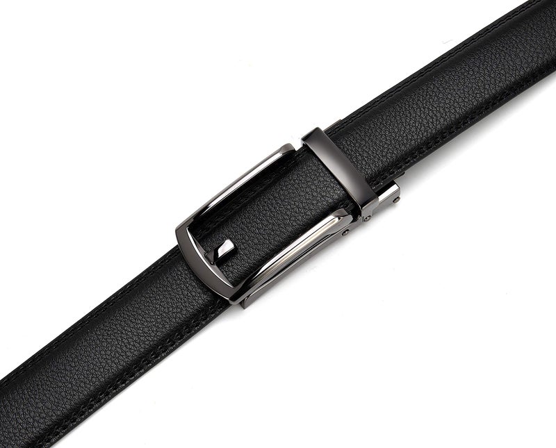 CHAOREN Mens Dress Belt - Ratchet Belt Leather 1 1/4" Comfort Click - Perfect Companion to Mens Dress Shoes - Image 4